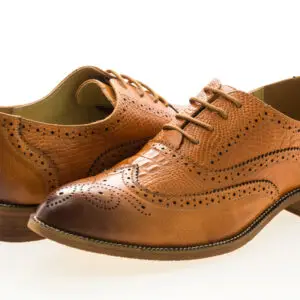 100 % Genuine Leather Officer Class Lace-Ups Formal Shoes Brogues For Men (Copy)
