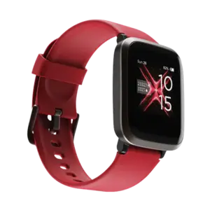 Noise Vision 3 with 1.96" AMOLED display with Thin Bezel, Metallic Build Smartwatch  (Black Strap, Regular)