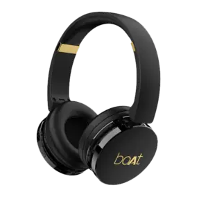 boAt Rockerz 550 Over Ear Bluetooth Headphones with Upto 20 Hours Playback, 50MM Drivers, Soft Padded Ear Cushions and Physical Noise Isolation(Black) (Copy)
